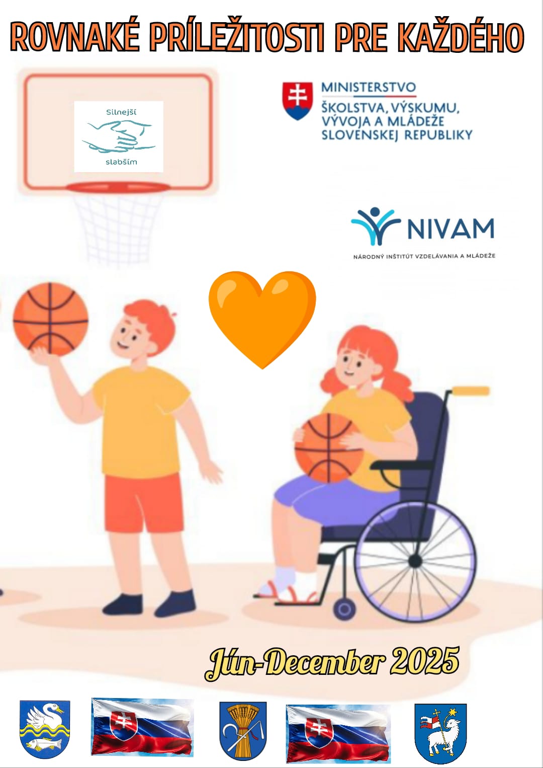 Rovnaké príležitosti pre každého v mesiaci jún 2025- kultúrne a športové stretnutia