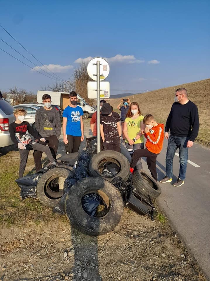 Participácia v praxi 2 Marec, čistenie cyklotrasy