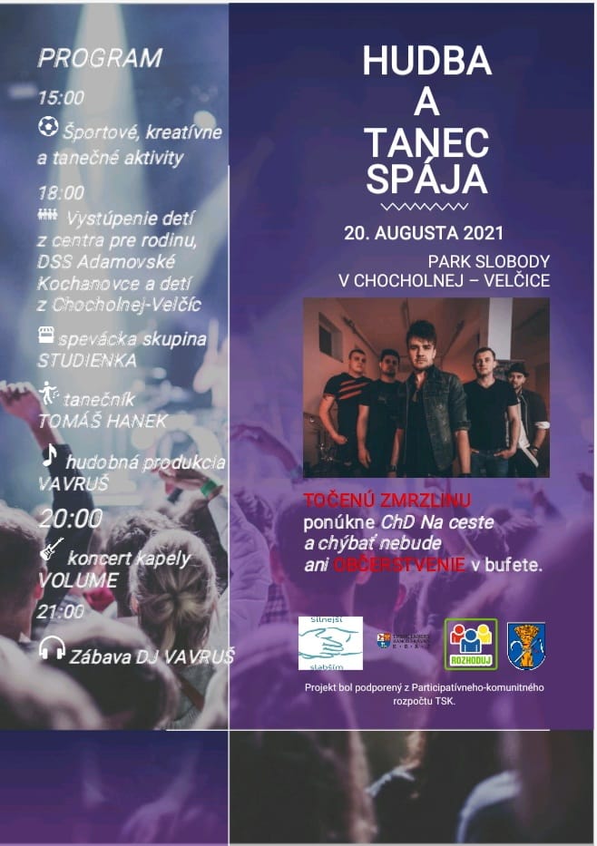 Hudba a tanec spája