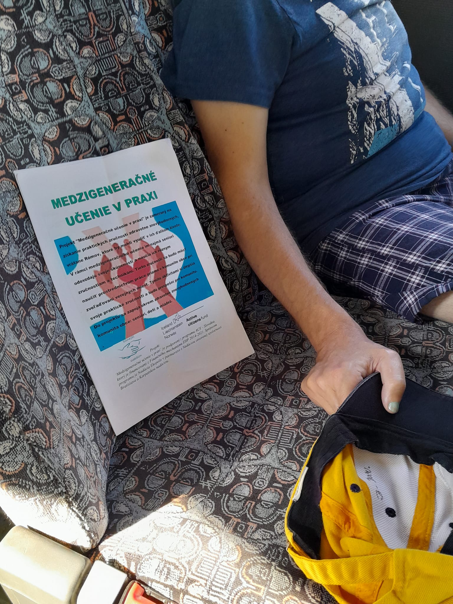 Pokračovanie projektu Medzigeneračné učenie v praxi August