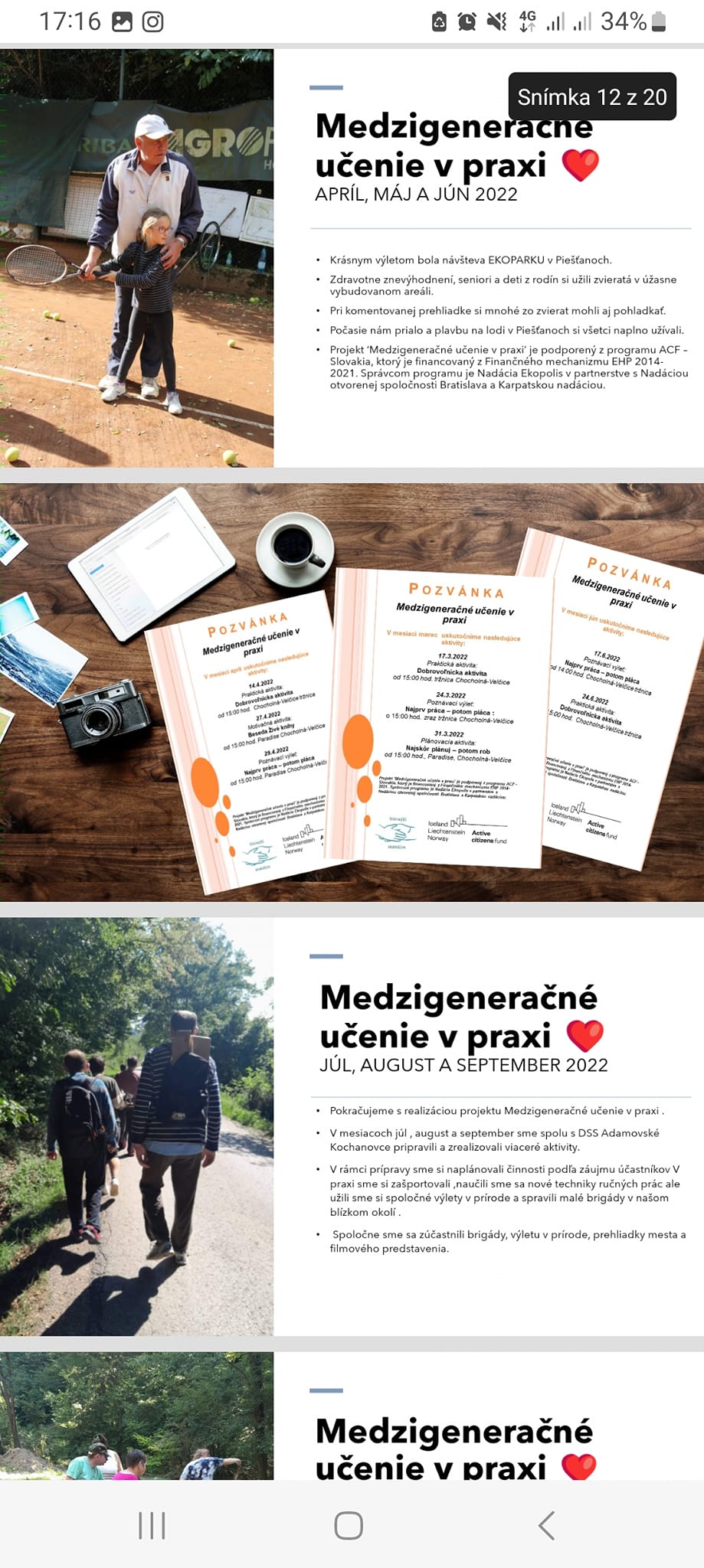 Brožúra medzigeneračné učenie v praxi