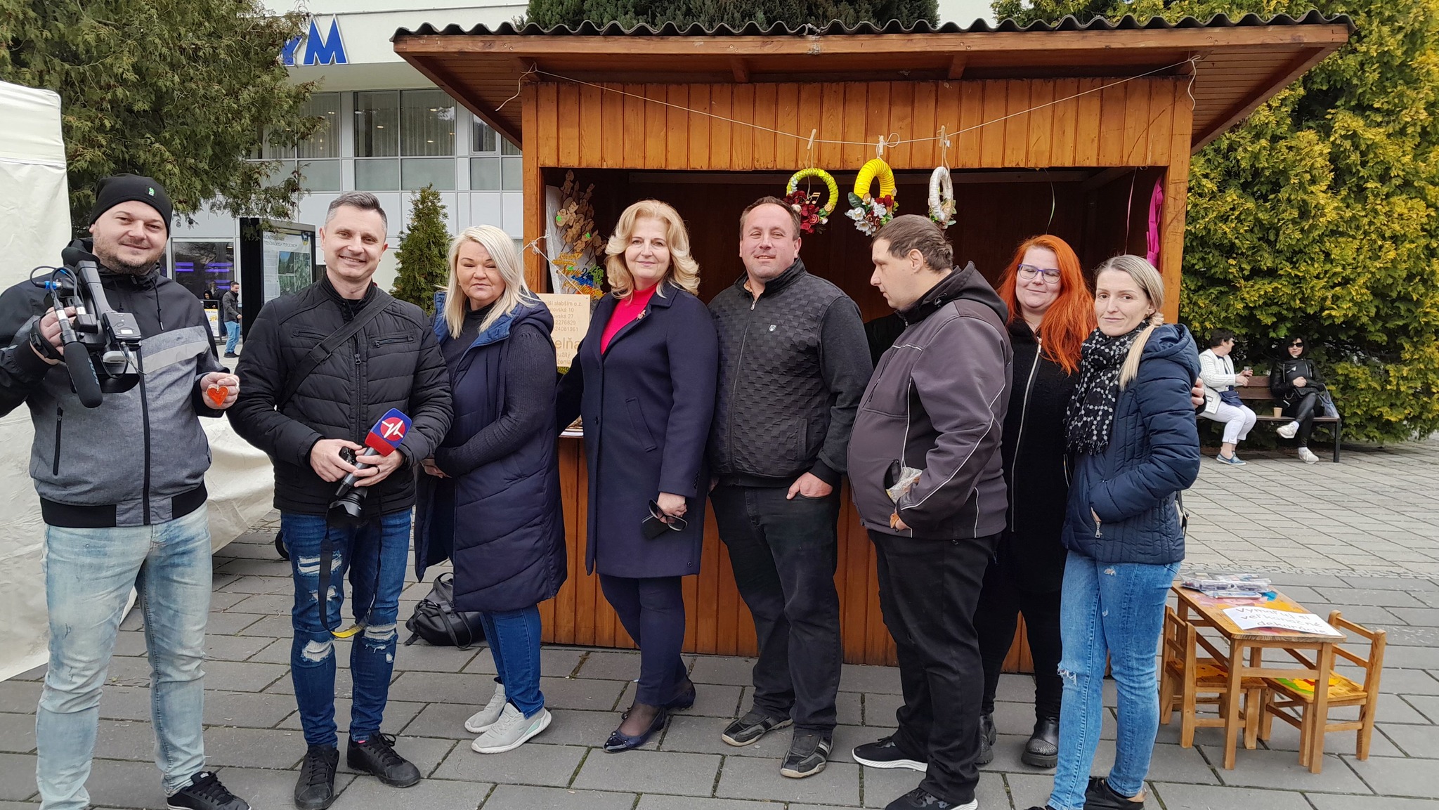 Neplánované stretnutie v Trenčianskych Tepliciach a veľkonočné trhy