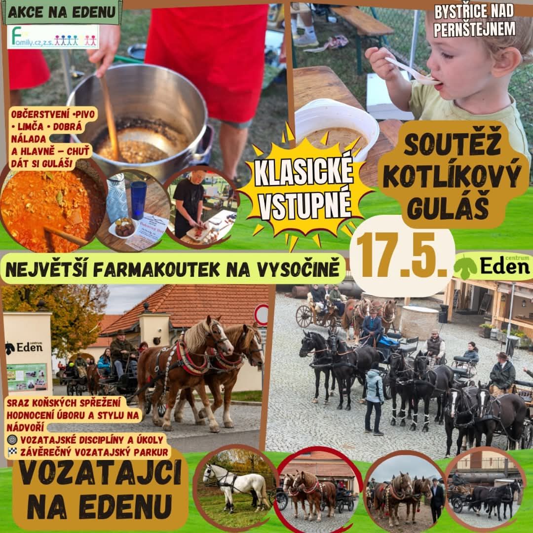 Kotlíkový guláš v Edene