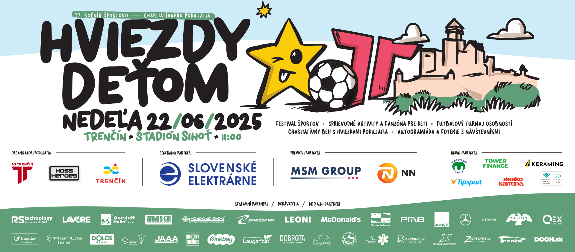 Hviezdy deťom 2025 – Naši mladí bežali pre dobrú vec