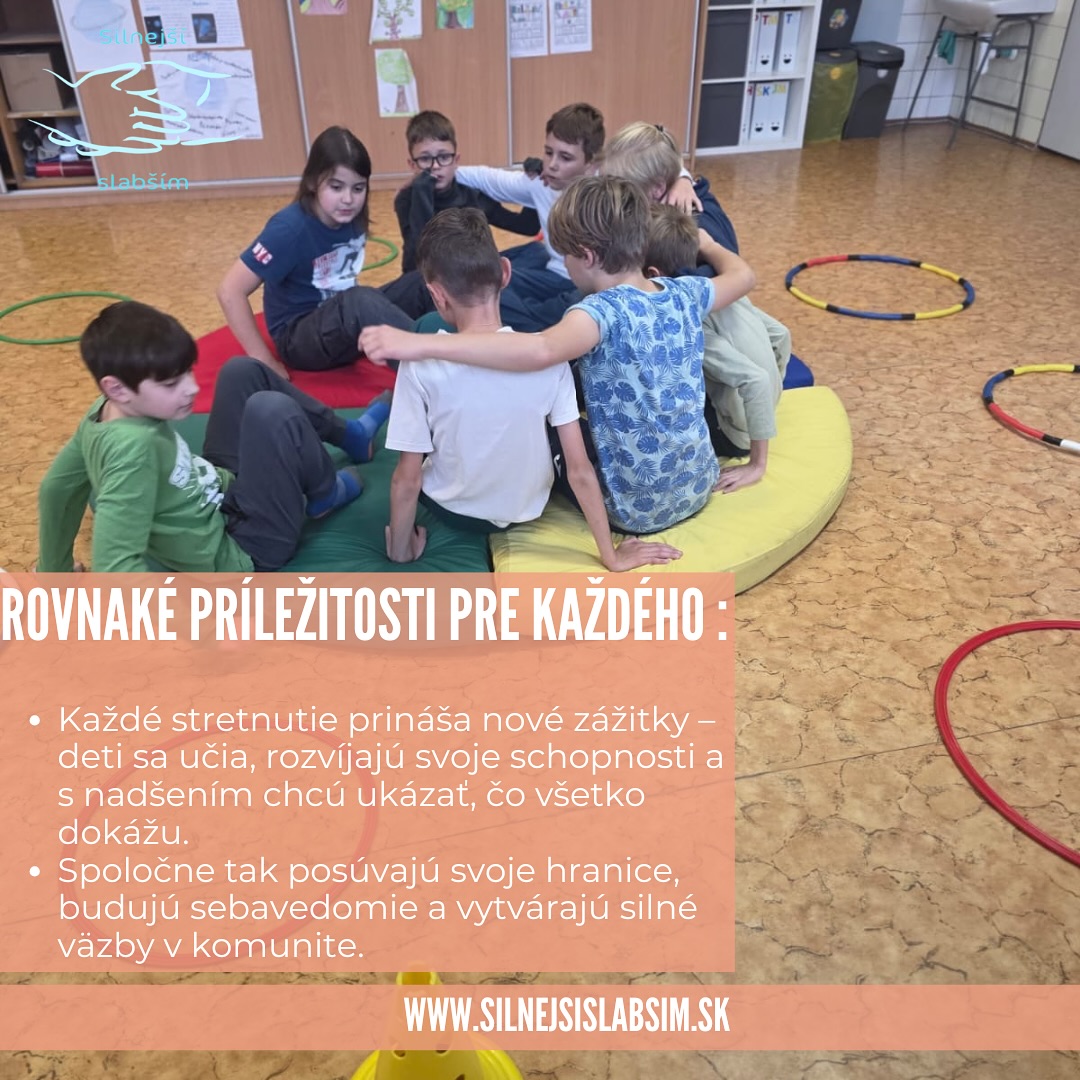 Rovnaké príležitosti pre každého v mesiaci november