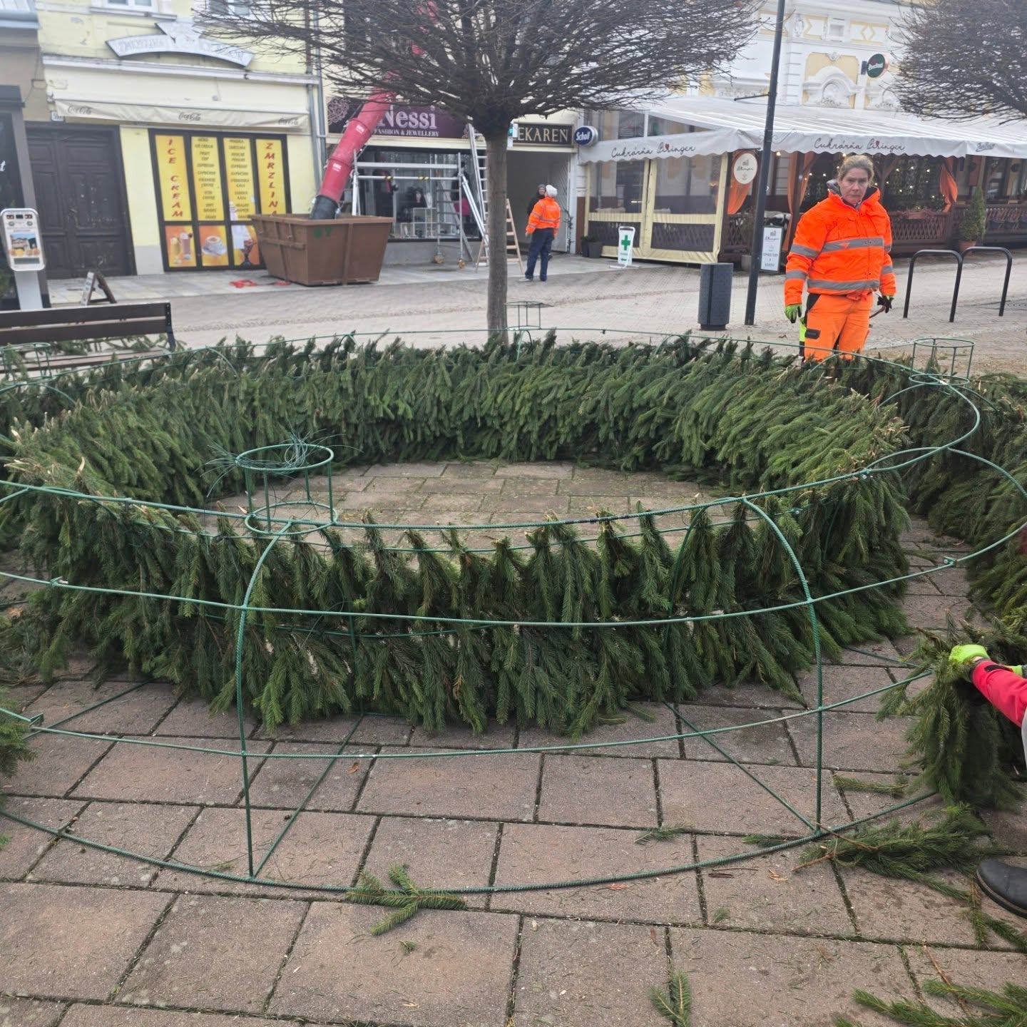 Výroba advetného venca v Trenčianskych Tepliciach