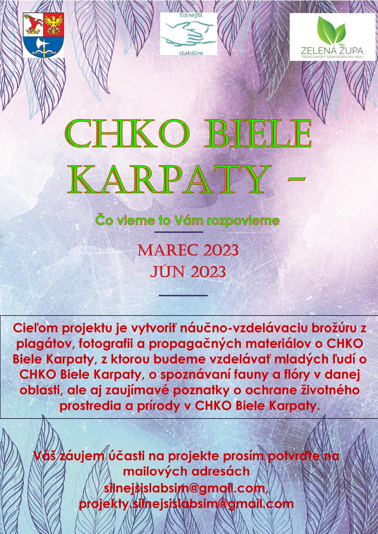 Brožúra o CHKO Biele Karpaty