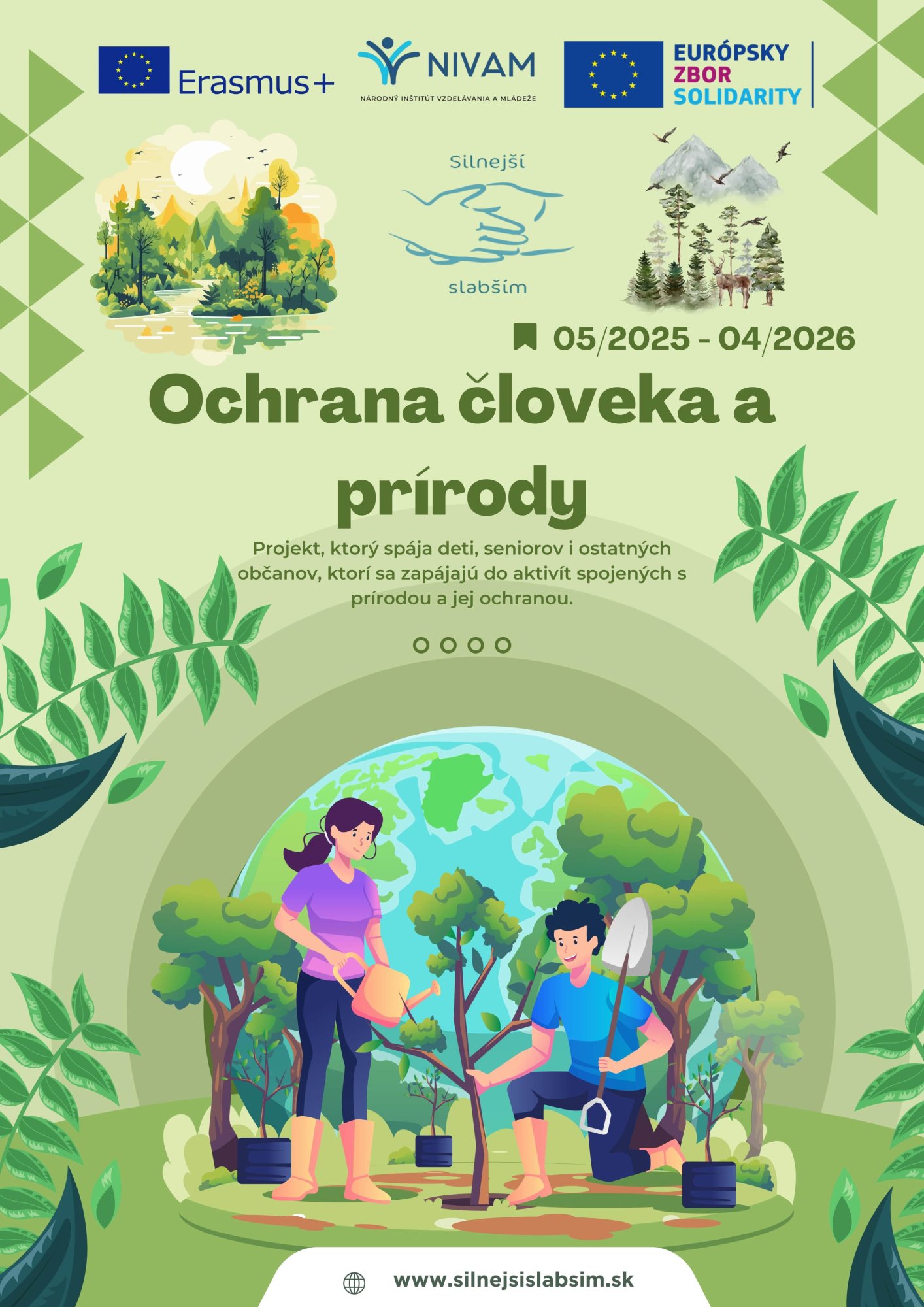Ochrana človeka a prírody - Júlová aktivita: Výroba recyklovaných kvetináčov a výsadba kvetov