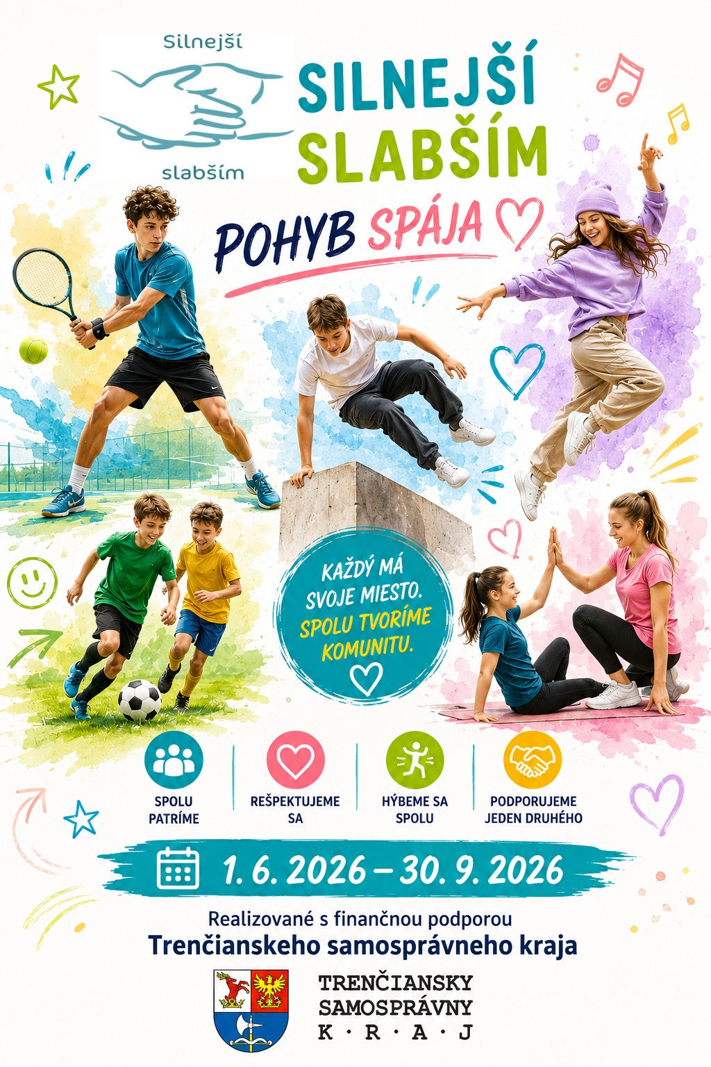 POHYB SPÁJA 💚 Spoločný deň plný energie, radosti a nových zážitkov
