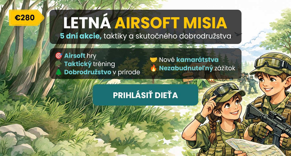 Letná airosft misia pred deti