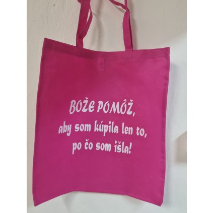 Nákupná taška s potlačou