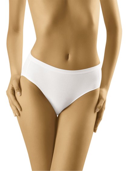 Dámske bavlnené nohavičky COMFORTA Wolbar (Farba Biela, Veľkosť 3XL)