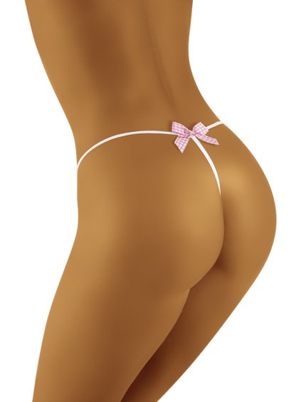 Dámske tangá BONGO Wolbar (Farba Čierna, Veľkosť S)