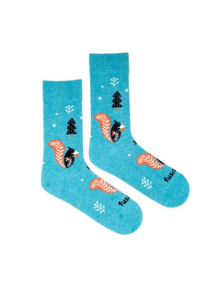 bavlnene ponozky fusakle veveryska 1