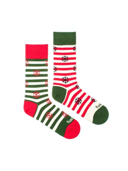 bavlnene ponozky fusakle vianoce na snehu 1