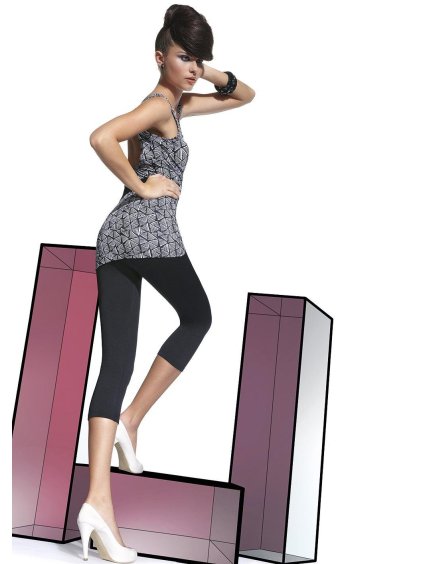 Dámske legíny NINA 200 DEN (Farba Čierna, Veľkosť 2/S)