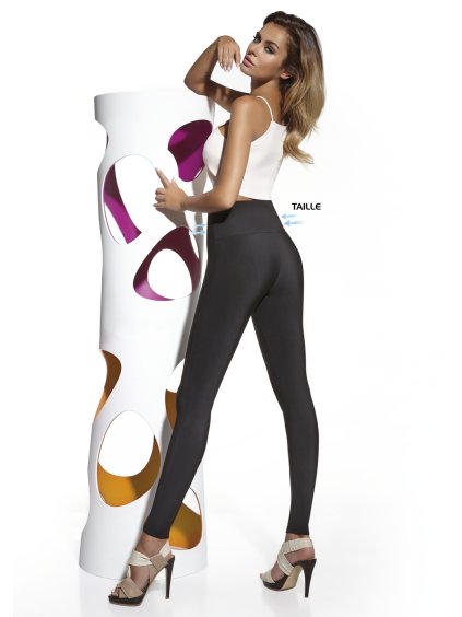 Dámske legíny EMILY 200DEN BasBleu (Farba Čierna, Veľkosť M)