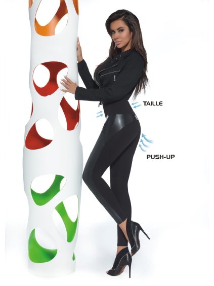 Dámske legíny ALLY 200DEN BasBleu (Farba Čierna, Veľkosť 4/L)