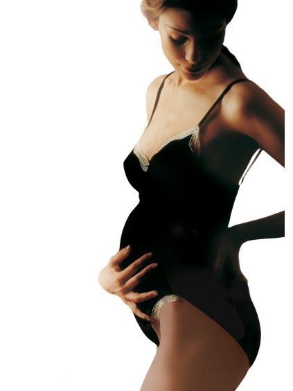 Tehotenské pančuchy MAMA 60DEN Marilyn (Farba Bronzo, Veľkosť S)
