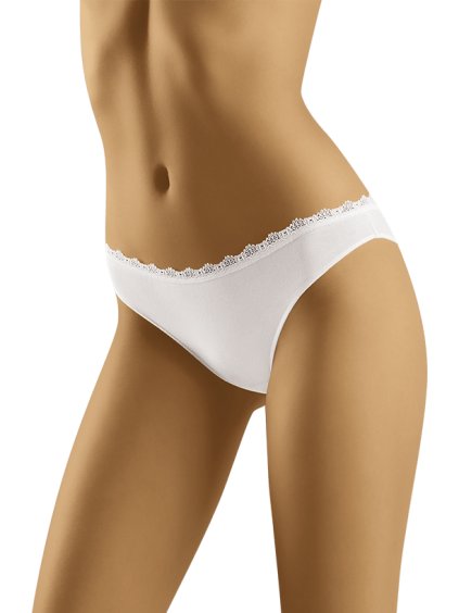 Dámske nohavičky Soft CUTE Wolbar (Farba Biela, Veľkosť L)