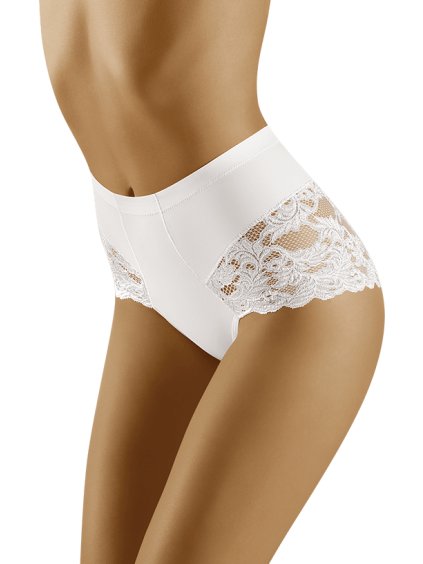 Dámske sťahovacie nohavičky SLIMEA Wolbar (Farba Biela, Veľkosť M)