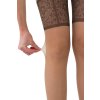 Pančuchy s čipkou a s otvoreným klinom Intimo Noir 20