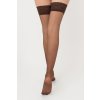 Čipkované samodržiace pančuchy Emotion 20