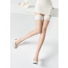 Dámske samodržiace pančuchy COCO I16 20DEN Marilyn (Farba Telová/Biela, Veľkosť 45323.0)