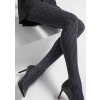 Dámske vzorované pančuchy INTENSE T02 60DEN Marilyn (Farba Grey/Black, Veľkosť 45323.0)