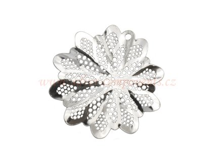 privesek kyticka laserovana mala