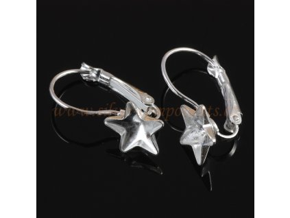 bizuterni nausnicovy hacek hvezda