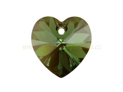 srdce 18 Peridot Bronz Shade