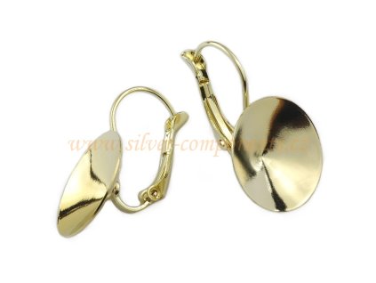 bizuterni nausnice rivoli 18 Au