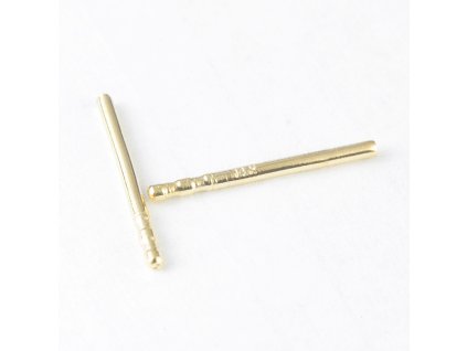 Dřík k připájení Au 585 (zlato 14kt)