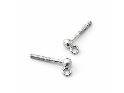 závitový dřík s kuličkou a očkem