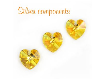 srdce 10 Light Topaz AB