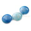 Achát čočka 18mm Blue lace