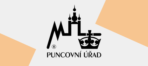Jsme registrováni u puncovního úřadu pod č. 14901.
