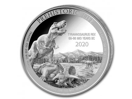 congo 2020 t rex silber 1 oz v 1
