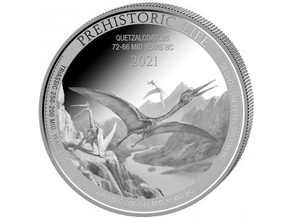 congo 2021 quetzalcoatlus silber 1 oz 1