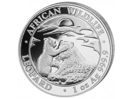 1 oz silver somalia leopard 2019 100 shillings
