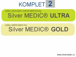 komplet 2 sady silvermedic ultra gold
