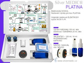vyrobni sada elektrody ryzi platina nano special koloid silvermedic platinum