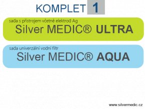 komplet 1 sady silvermedic ultra aqua