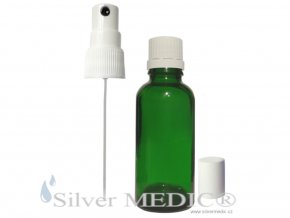 klasicky rozprasovac zelena sklenicka 50 ml produkt gold silvermedic
