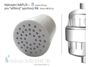 vymenná vlozka napln sprchoveho filtru silvermedic