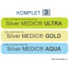 komplet 3 sady sillvermedic ultra gold aqua