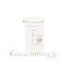 vysoka kadinka 150 ml s vylevkou borosilikatove sklo vyroba stribro silvermedic ultra