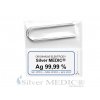 plna pevna tyč ryzí stribro originalni elektrody pro vsechny typy stribra silvermedic