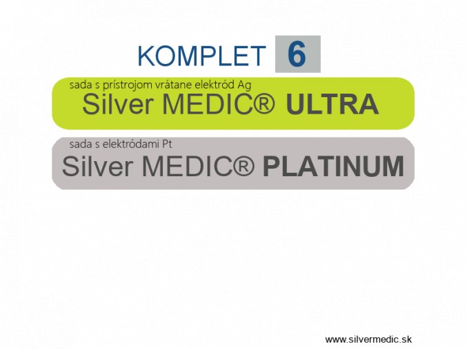 vyhodne predajne sady komplet 6 silvermedic ultra platinum